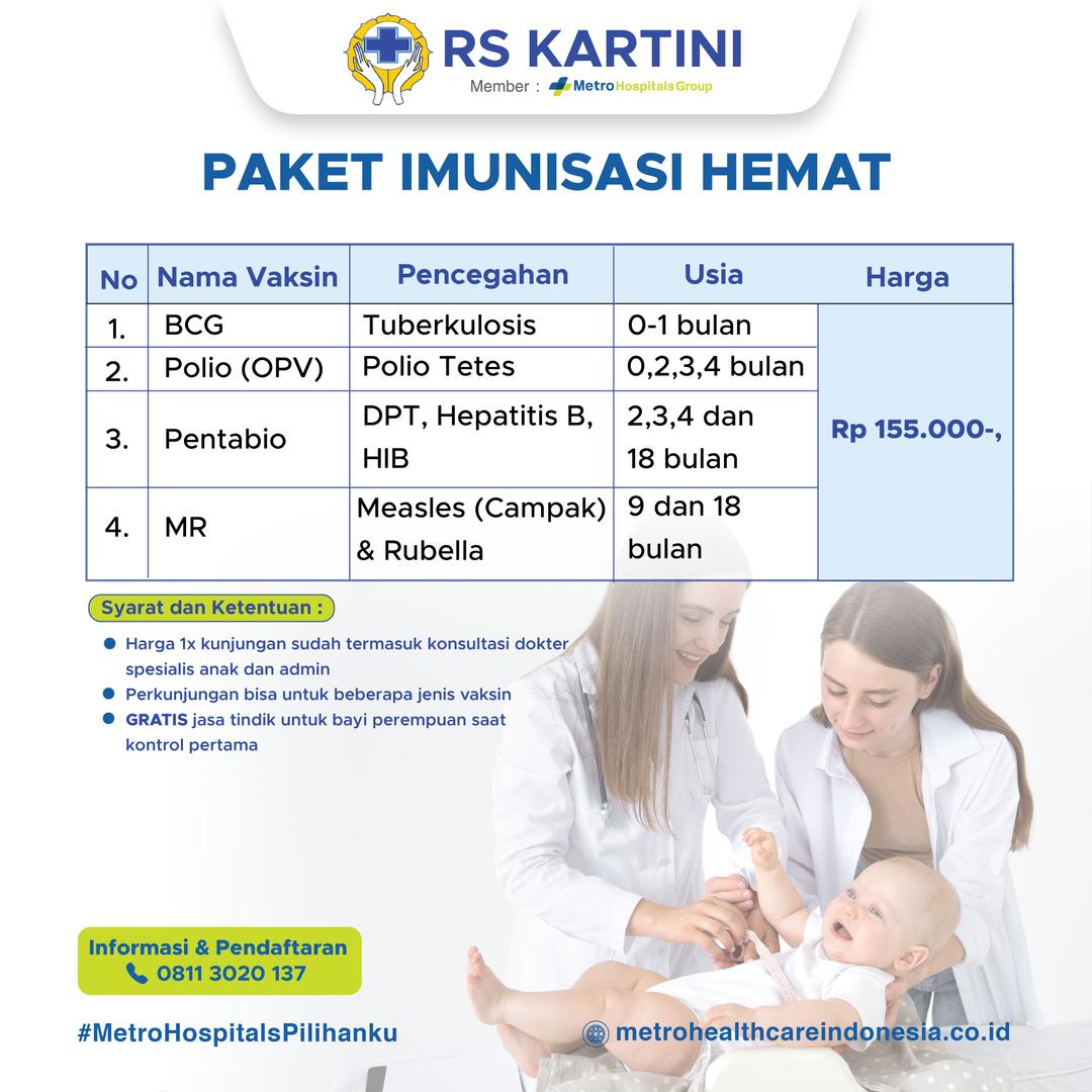 PAKET VAKSIN ANAK HEMAT