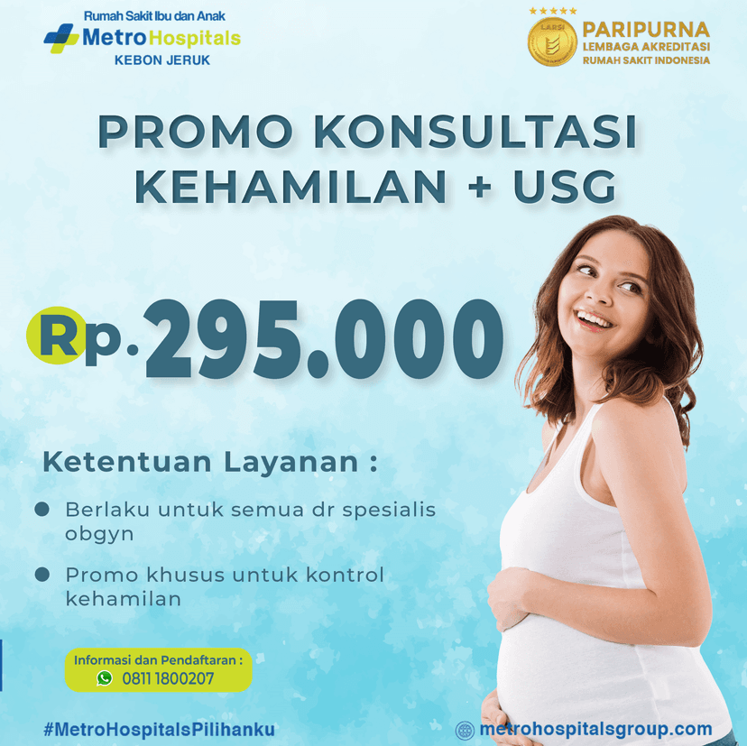 Promo Konsultasi Kehamilan dan USG