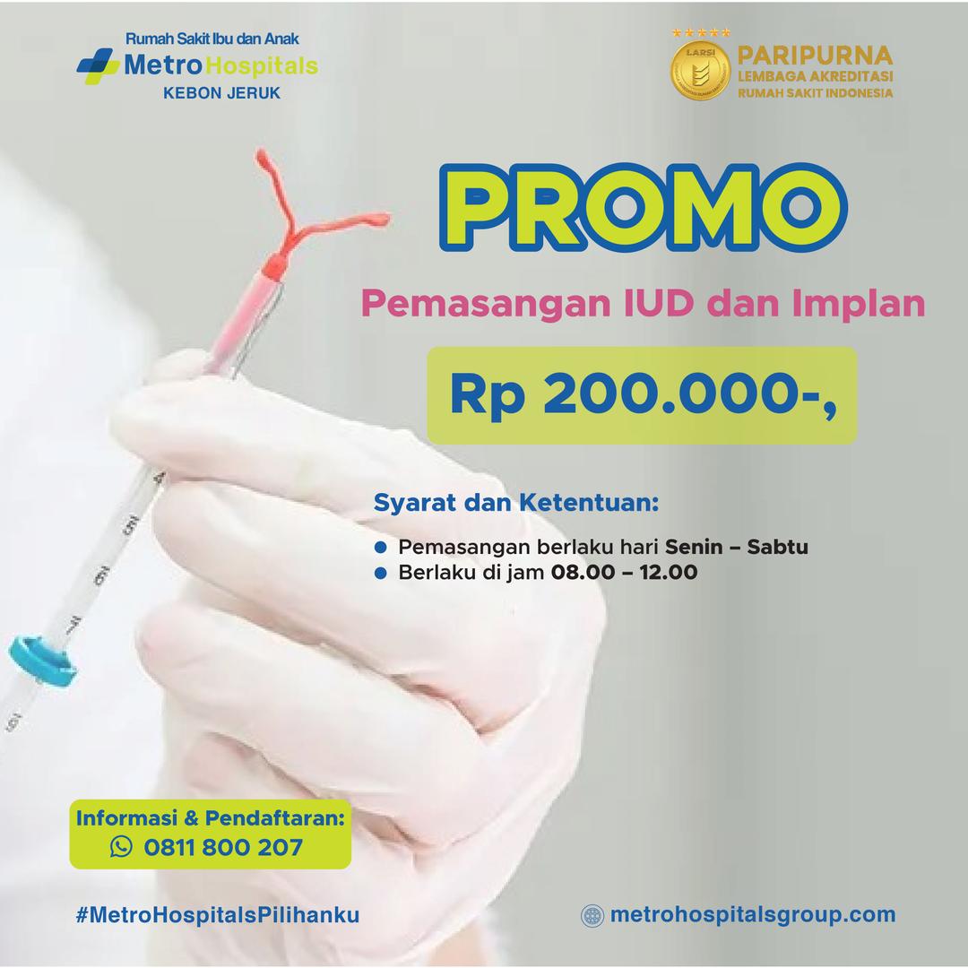 Promo IUD dan Implan