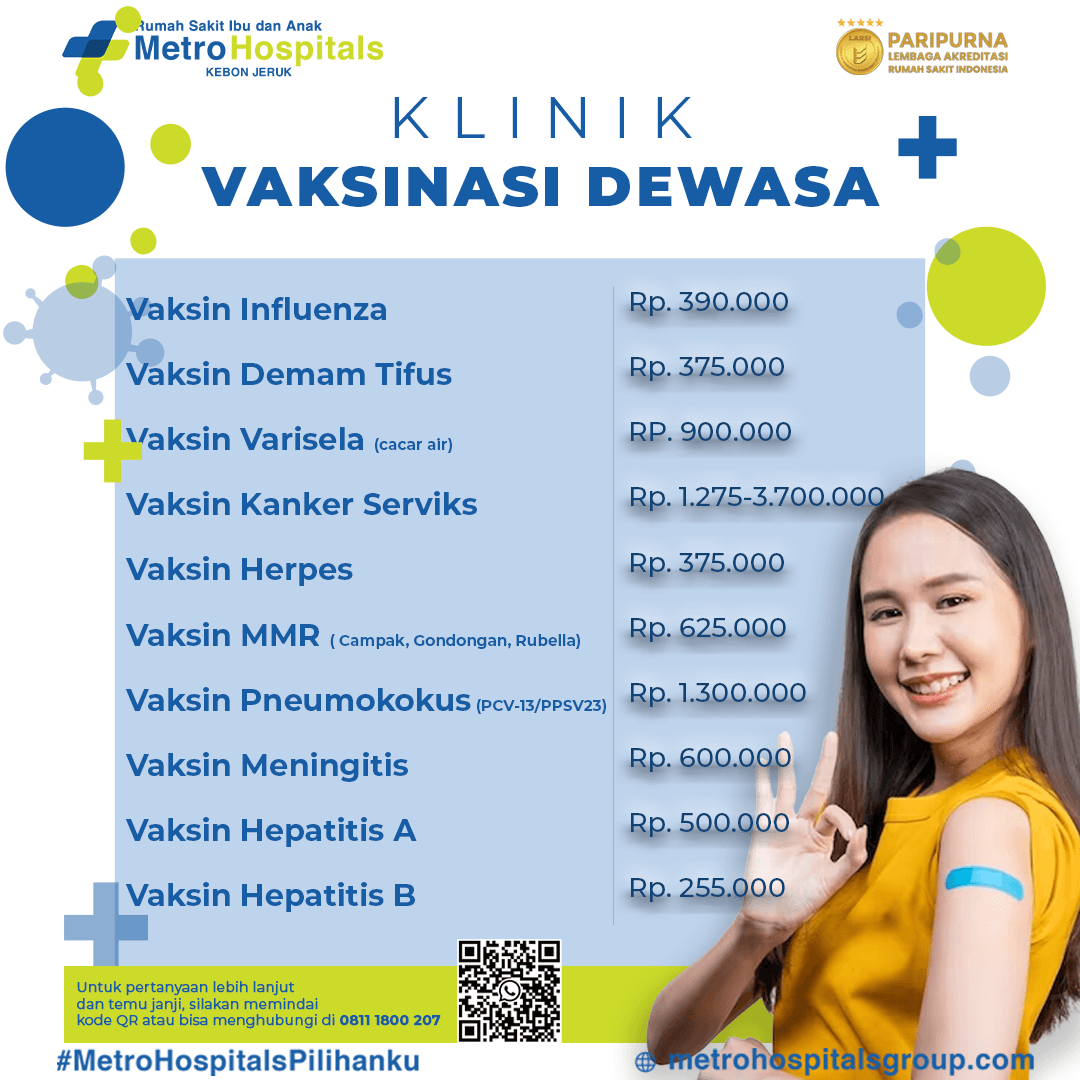 Paket Vaksinasi Dewasa