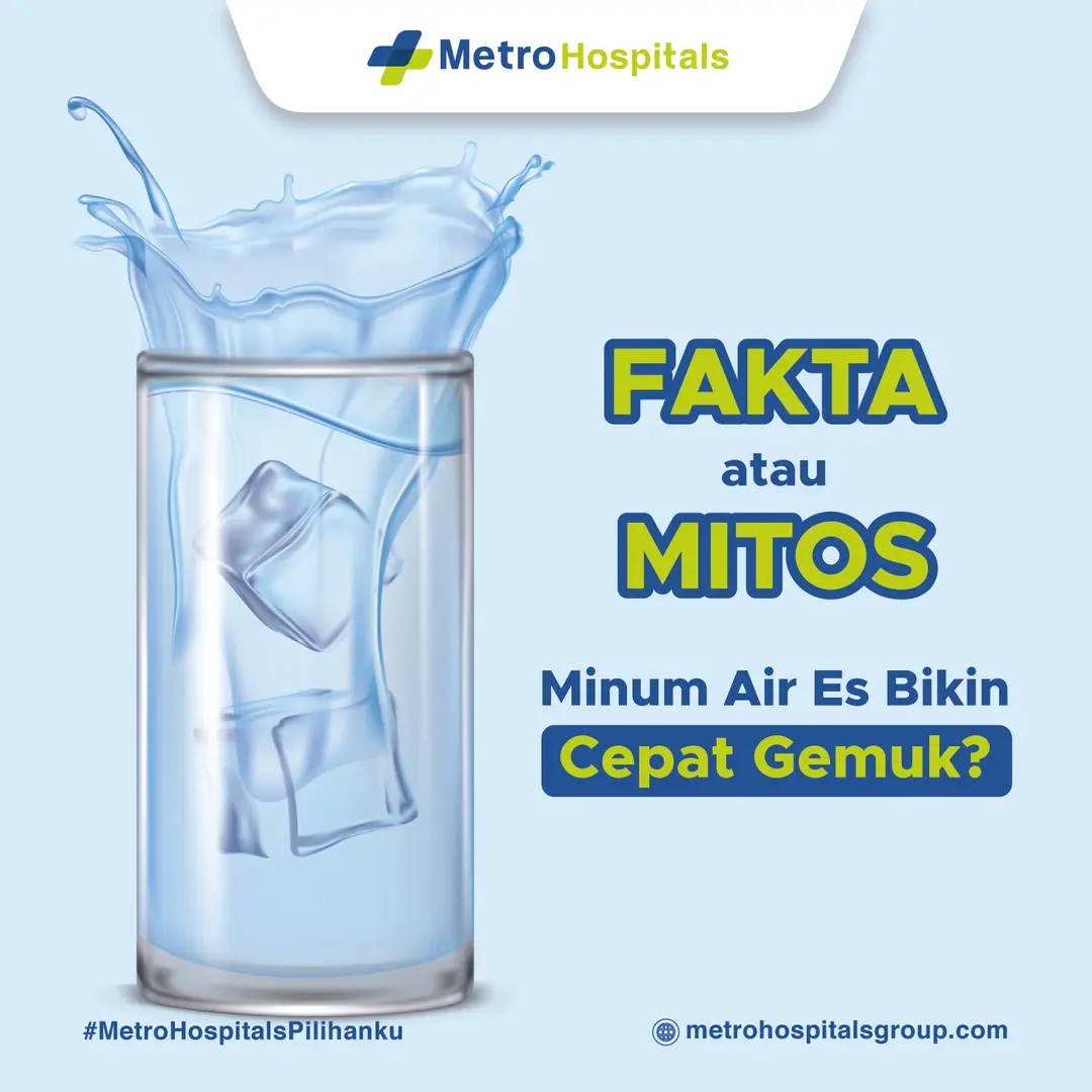 Fakta Atau Mitos: Minum Air Es Bikin Cepat Gemuk?